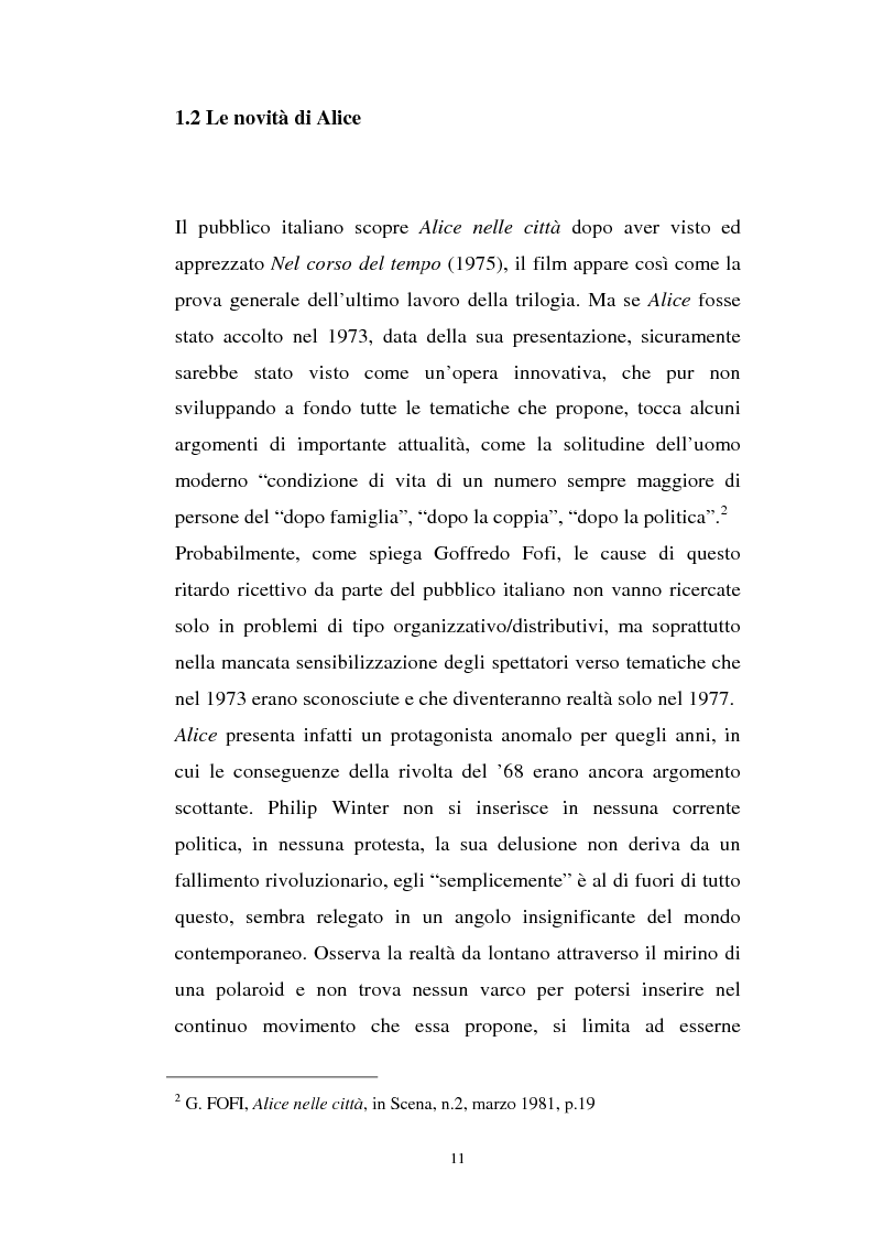 Anteprima della tesi: Alice nelle città, Pagina 5