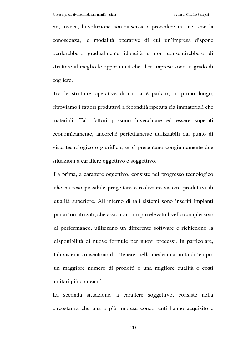 Anteprima della tesi: Processi produttivi nell'industria manifatturiera. Caso aziendale sistemi frenanti Bosch S.p.a., Pagina 13