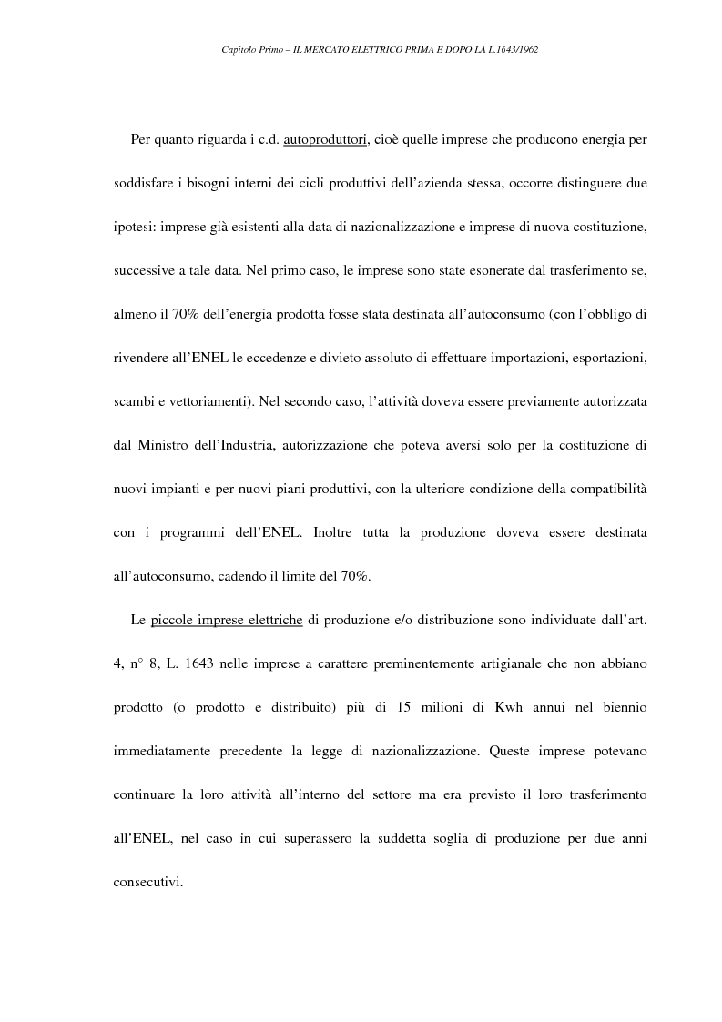 Anteprima della tesi: La liberalizzazione del settore elettrico, Pagina 11