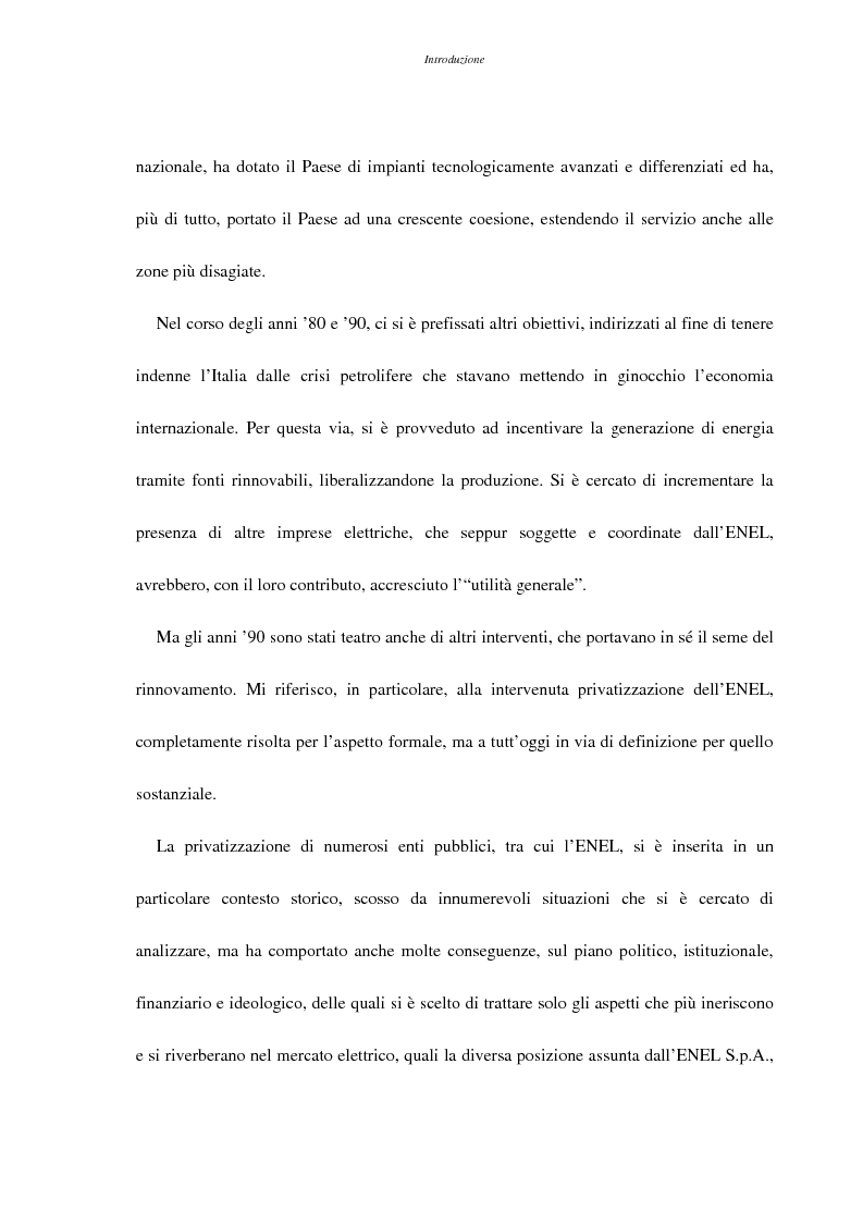 Anteprima della tesi: La liberalizzazione del settore elettrico, Pagina 2