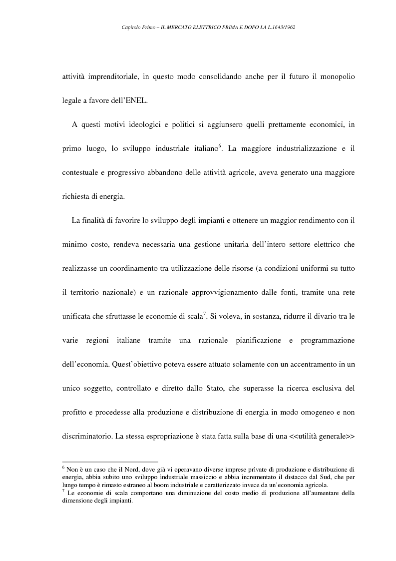 Anteprima della tesi: La liberalizzazione del settore elettrico, Pagina 8