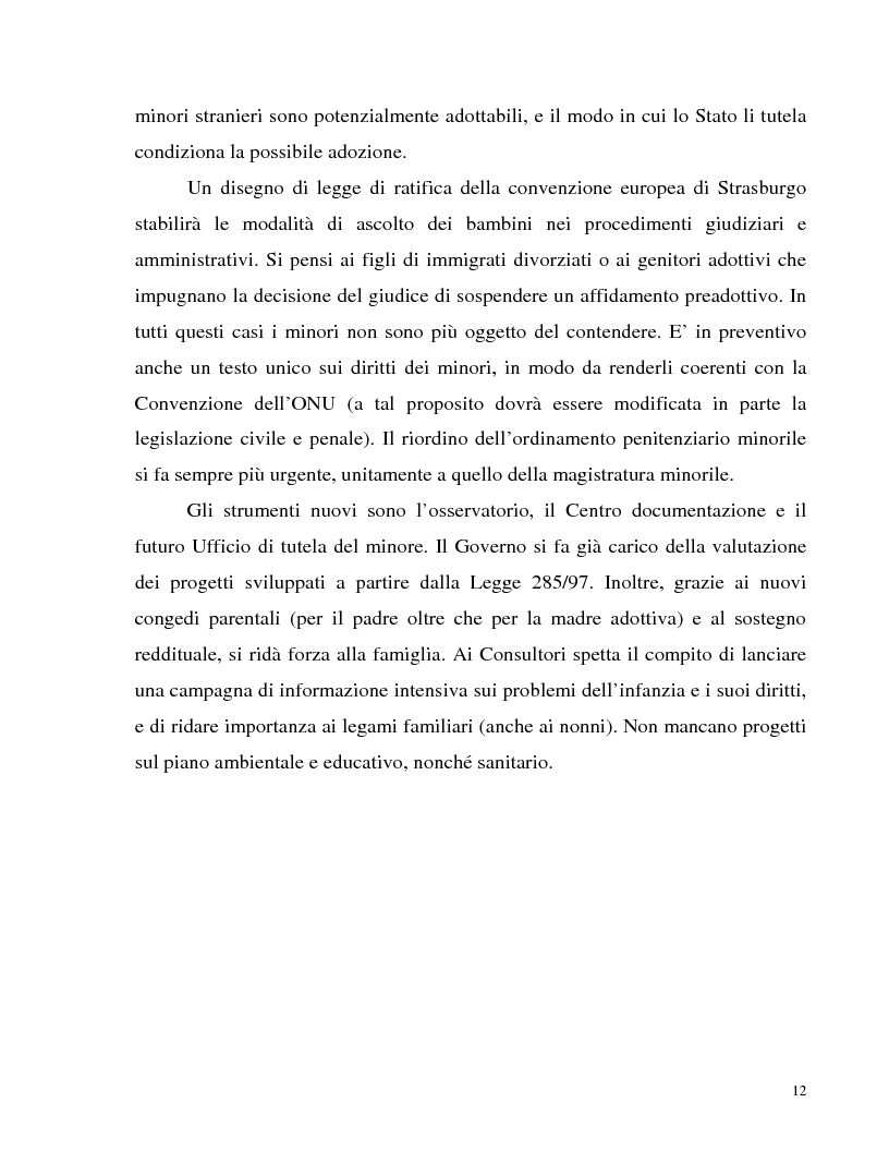 Anteprima della tesi: Adozione internazionale: Italia e nuova Zelanda a confronto, Pagina 10