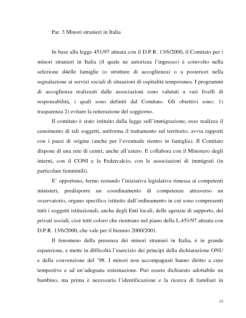 Anteprima della tesi: Adozione internazionale: Italia e nuova Zelanda a confronto, Pagina 13