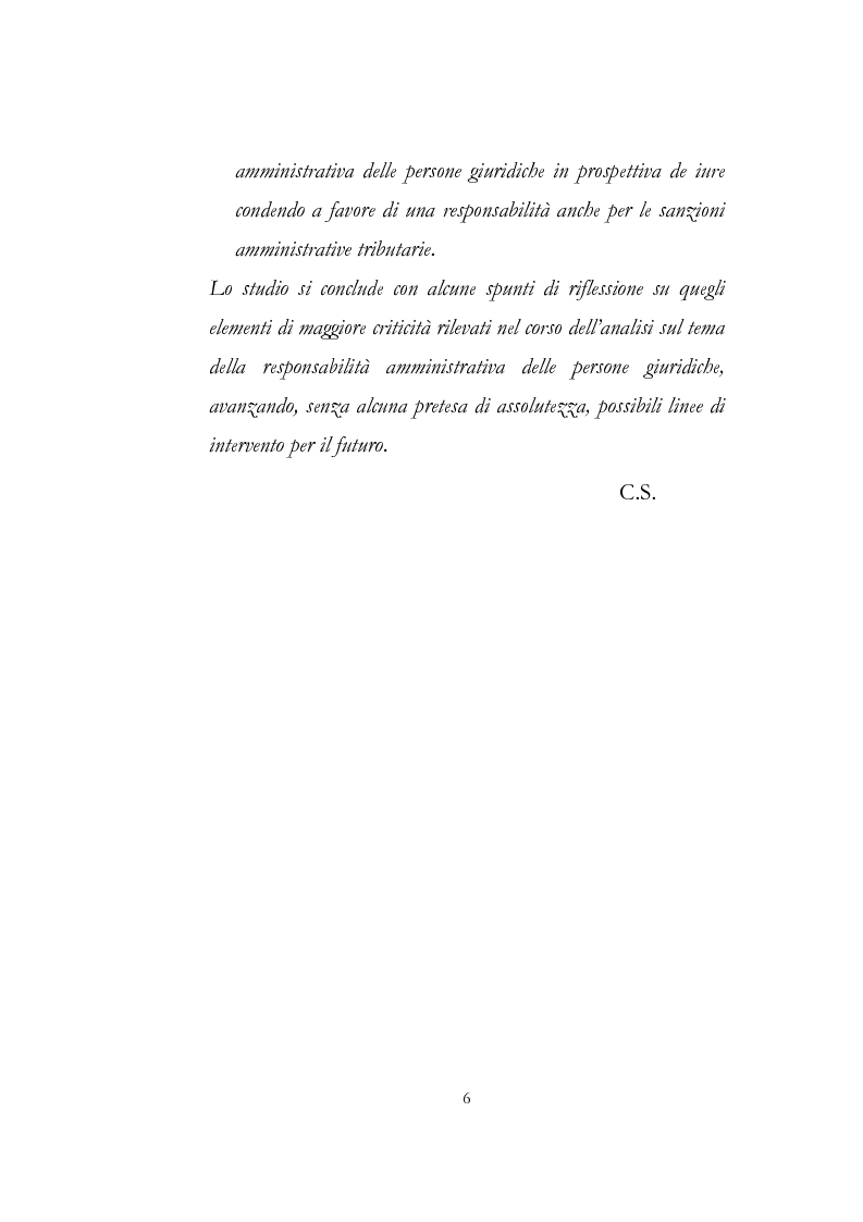 Anteprima della tesi: Sanzioni amministrative tributarie e principio di personalità, Pagina 4