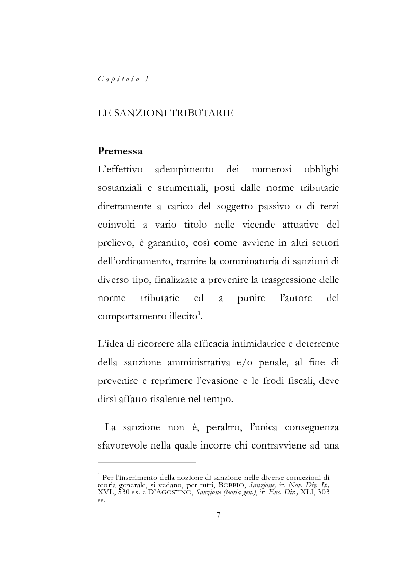 Anteprima della tesi: Sanzioni amministrative tributarie e principio di personalità, Pagina 5