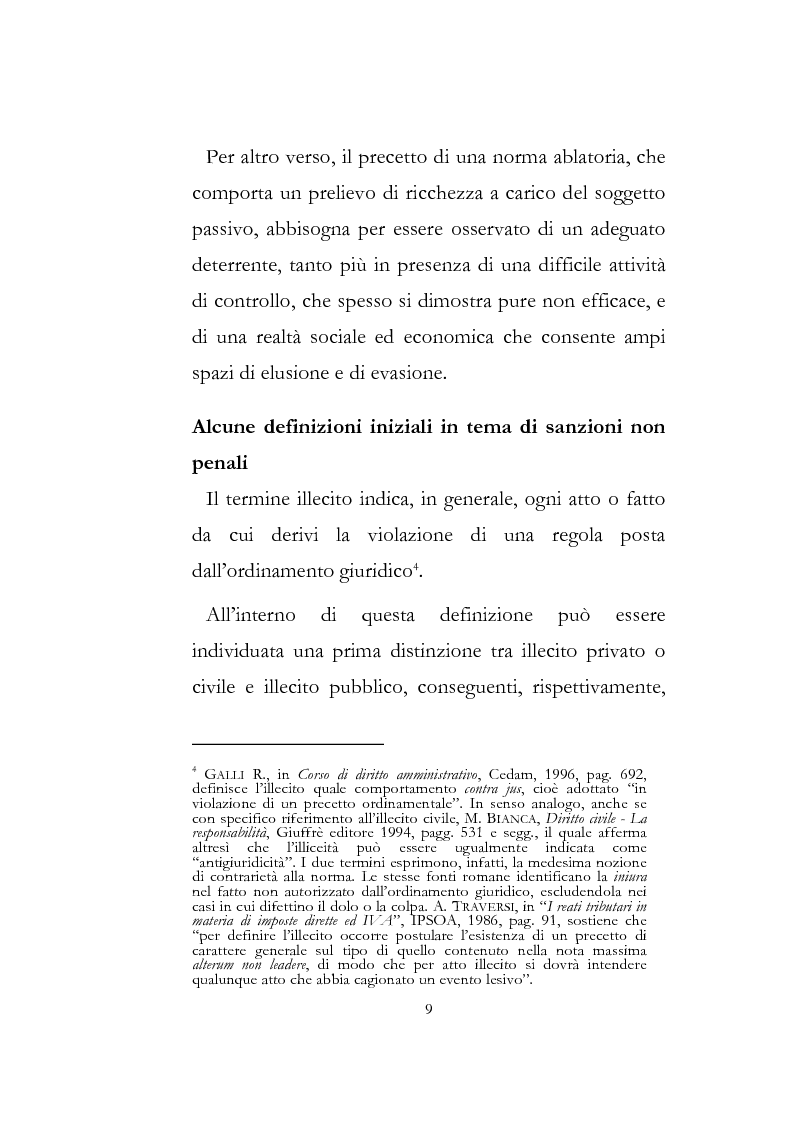 Anteprima della tesi: Sanzioni amministrative tributarie e principio di personalità, Pagina 7