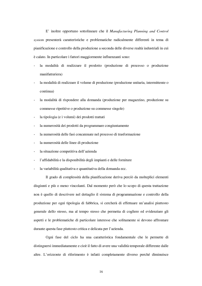 Anteprima della tesi: L'utilizzo del sistema informativo Sap R/3 per la programmazione e il controllo della produzione industriale: training e formazione del personale, Pagina 10