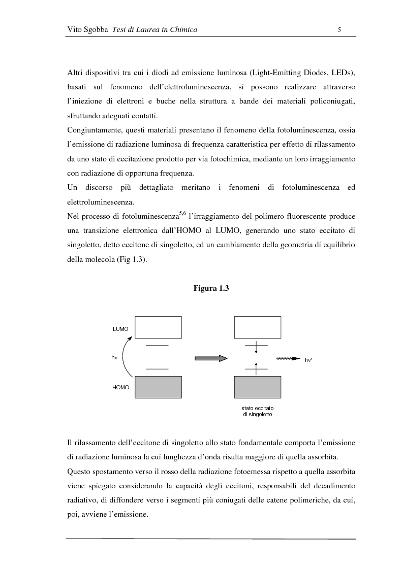 Anteprima della tesi: Metodologie di funzionalizzazione di composti organici coniugati: sintesi di sistemi modello, Pagina 4