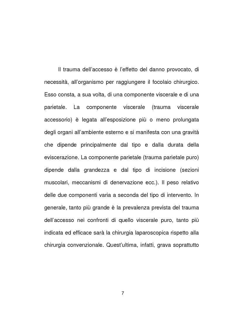 Anteprima della tesi: La chirurgia laparoscopica del cancro del retto, Pagina 5