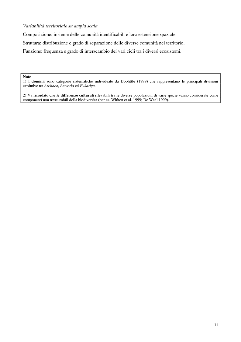 Anteprima della tesi: Biodiversità e biogeografia dei molluschi marini italiani: modelli di analisi a fini conservazionistici, Pagina 6