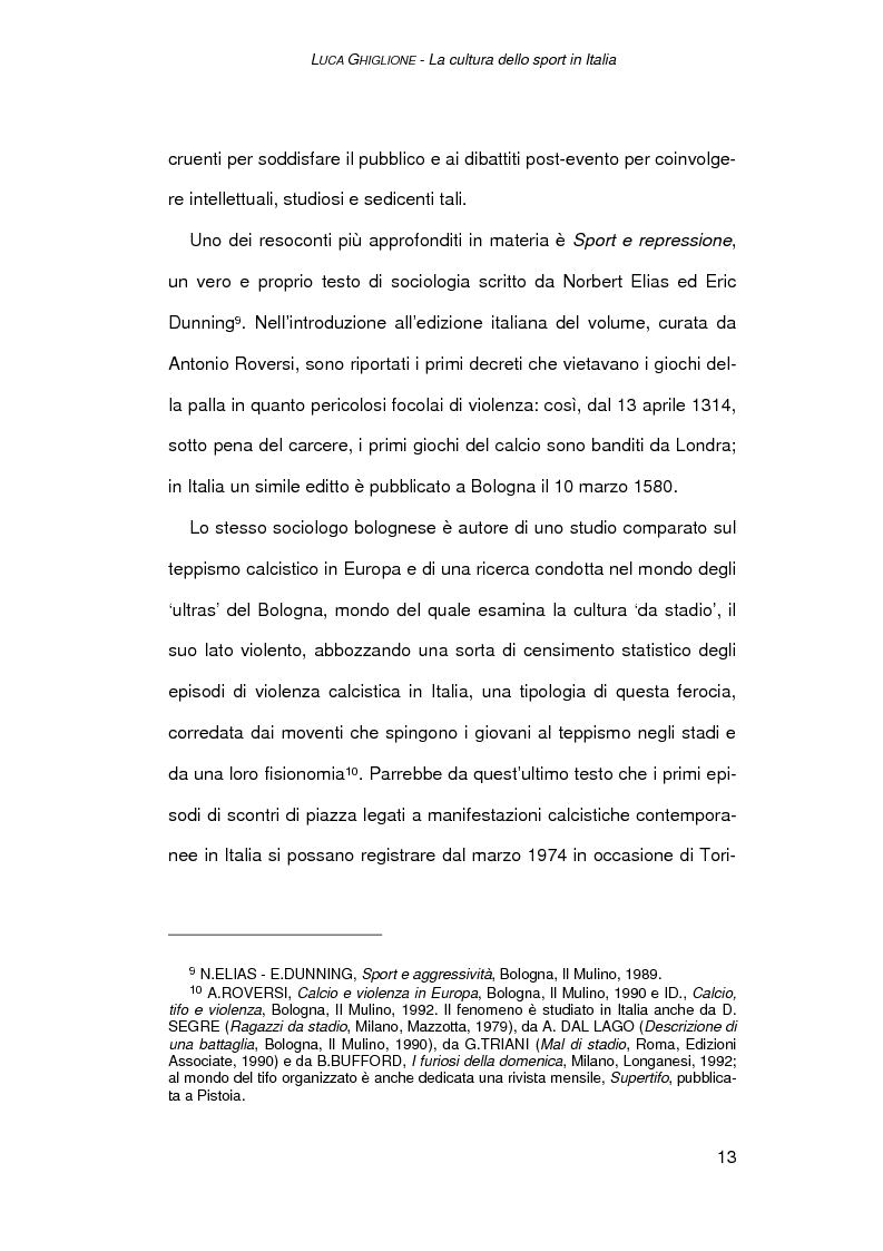 Anteprima della tesi: Il giornalismo sportivo a Genova, Pagina 11