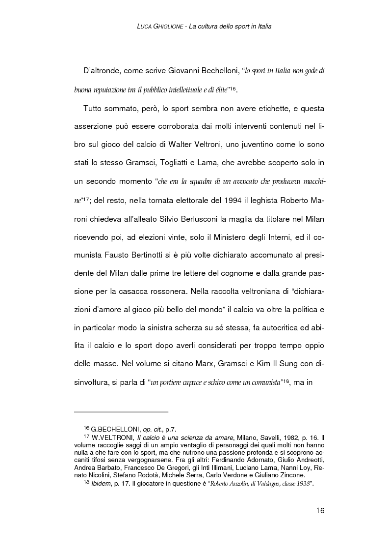 Anteprima della tesi: Il giornalismo sportivo a Genova, Pagina 14