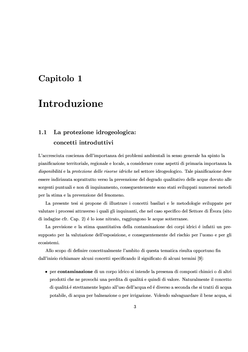 Anteprima della tesi: Caratterizzazione stocastica del sistema acquifero Évora-Montemor-Cuba, settore di Évora, Pagina 2