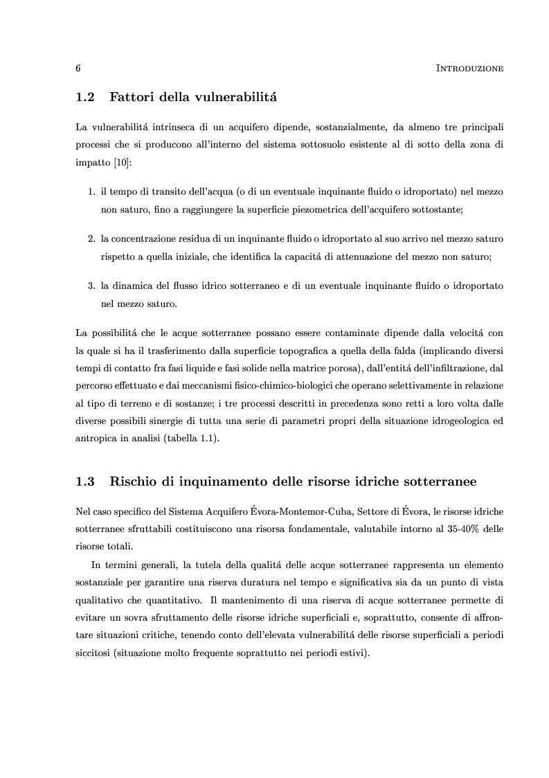 Anteprima della tesi: Caratterizzazione stocastica del sistema acquifero Évora-Montemor-Cuba, settore di Évora, Pagina 5