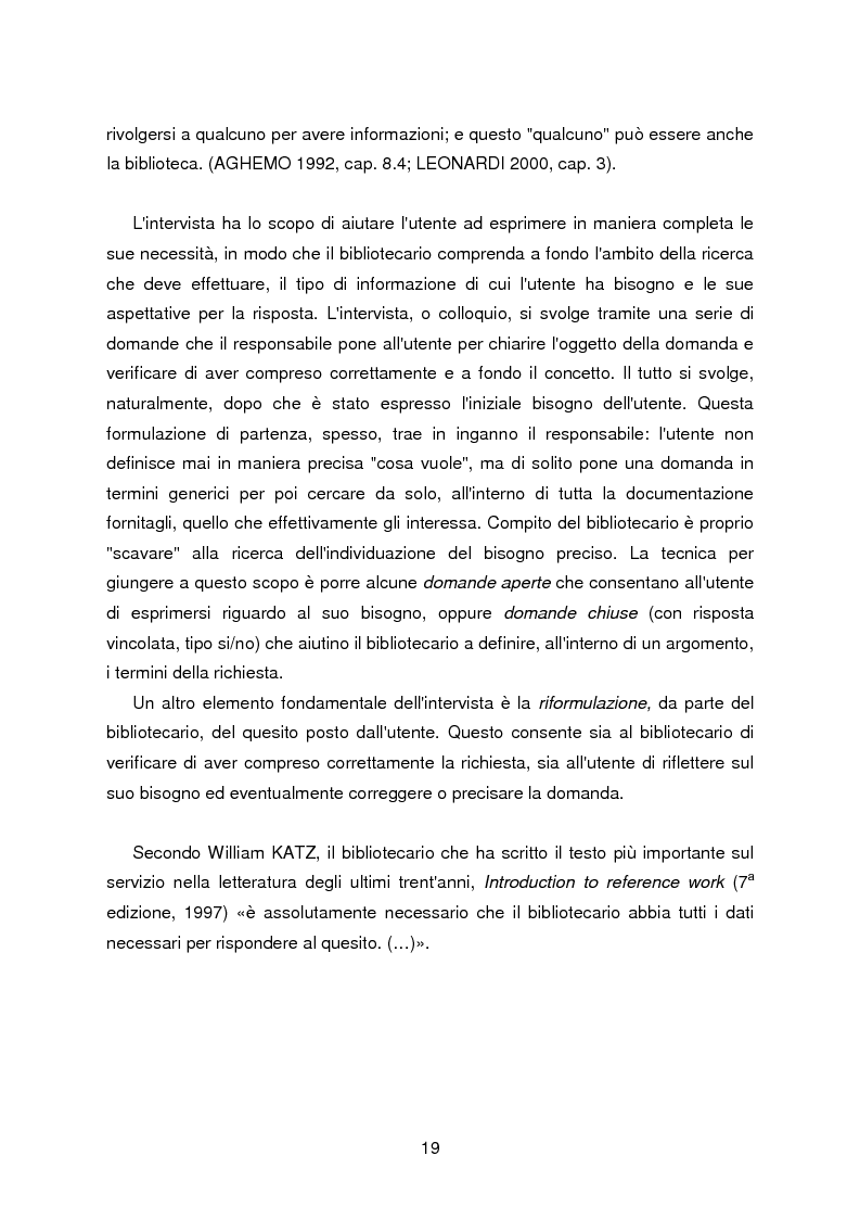 Anteprima della tesi: I servizi di assistenza agli utenti per l'accesso alla documentazione comunitaria europea, Pagina 15