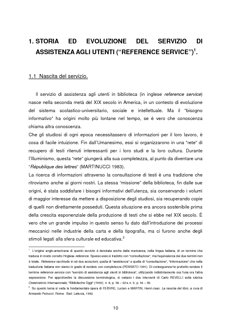 Anteprima della tesi: I servizi di assistenza agli utenti per l'accesso alla documentazione comunitaria europea, Pagina 6