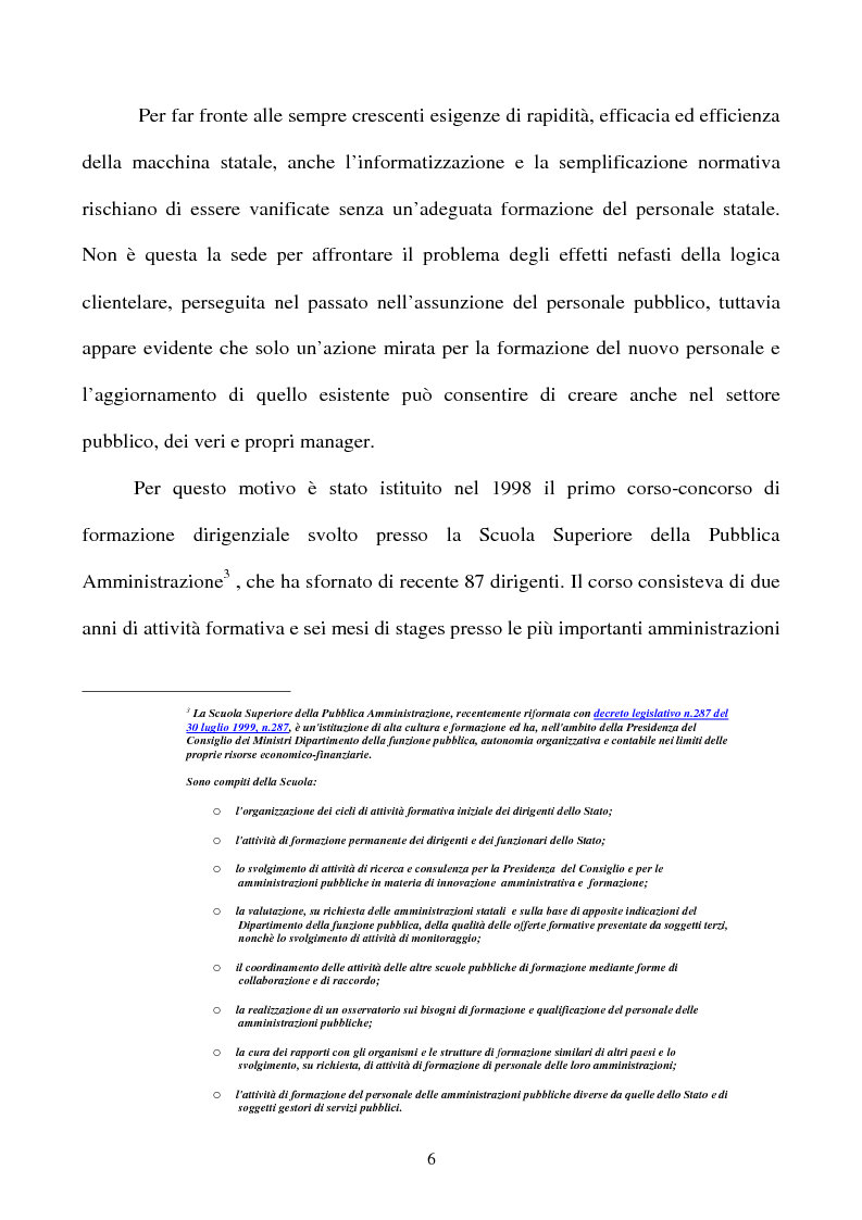 Anteprima della tesi: Il rapporto tra cittadino e pubblica amministrazione tra crisi e riforma. Il caso dell'U.R.P. del Comune di Padova, Pagina 6
