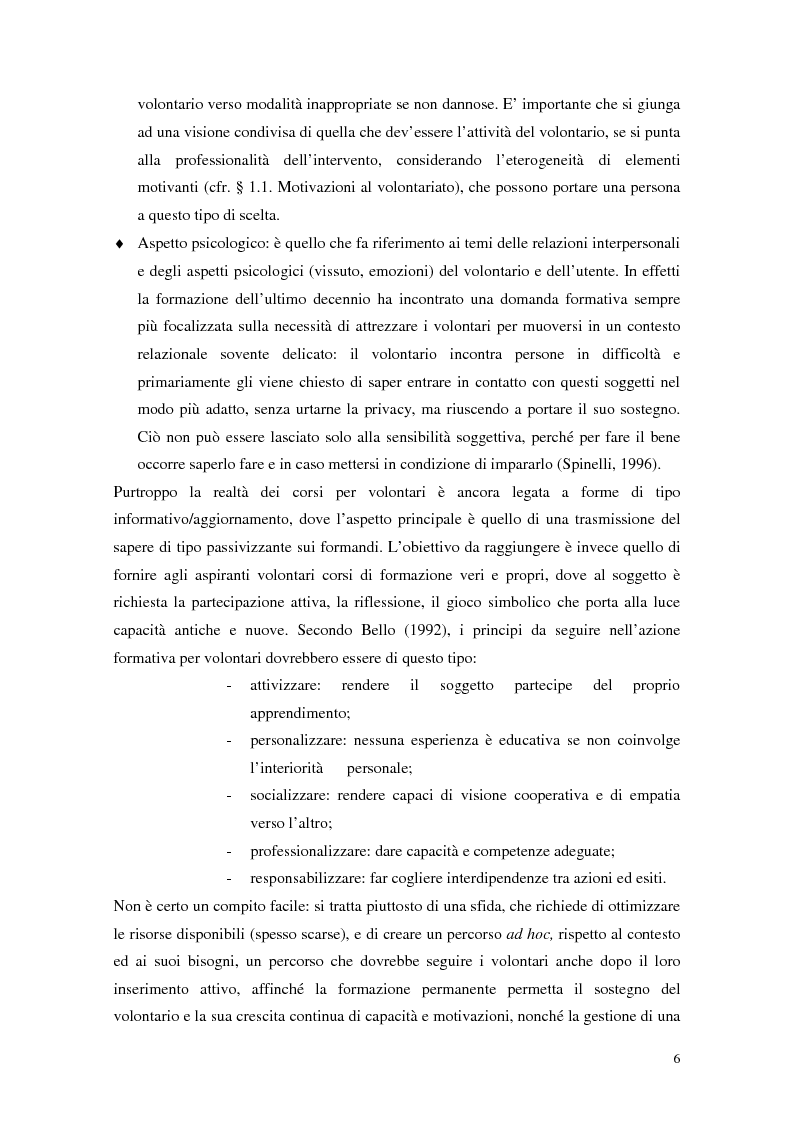 Anteprima della tesi: Aspetti narrativi dell'azione formativa. L'esperienza Abio, Pagina 9