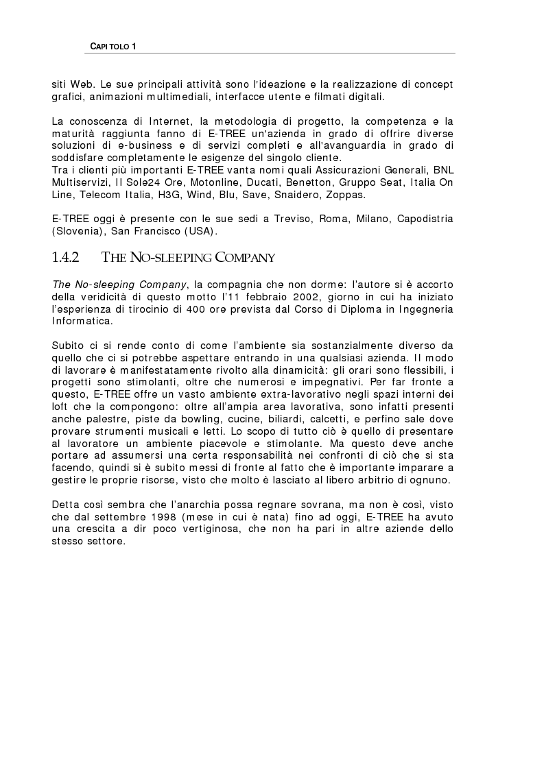 Anteprima della tesi: Studio delle problematiche legate alla realizzazione di una applicazione enterprise basata su Web Service, Pagina 4