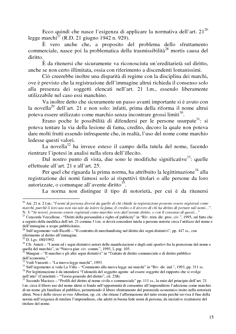 Anteprima della tesi: Nomi, marchi e nomi di dominio: un rapporto difficile, Pagina 11