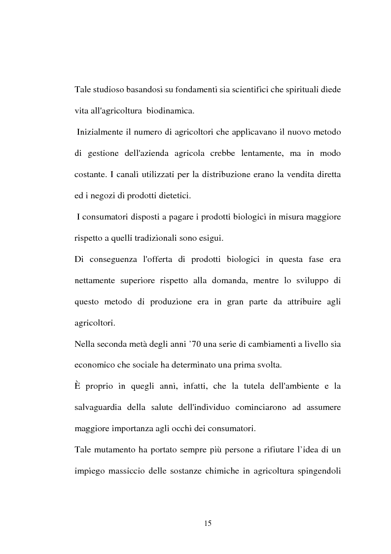 Anteprima della tesi: Agricoltura biologica: un nuovo modo di produrre e vendere, Pagina 14