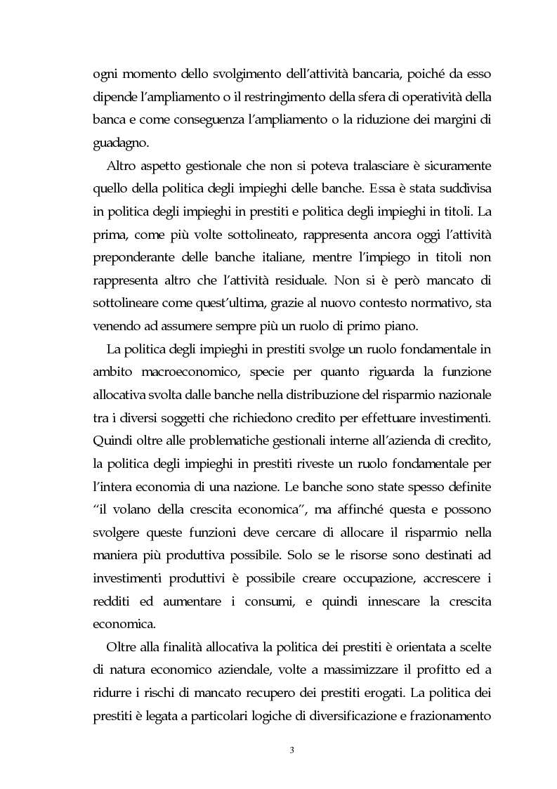 Anteprima della tesi: Evoluzione dell'attività bancaria e riflessi sulla struttura e organizzazione dei canali distributivi, Pagina 3
