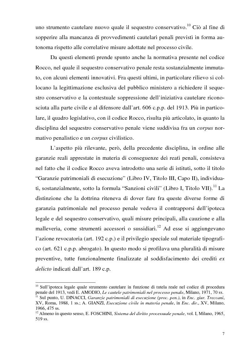 Anteprima della tesi: Il sequestro, Pagina 7