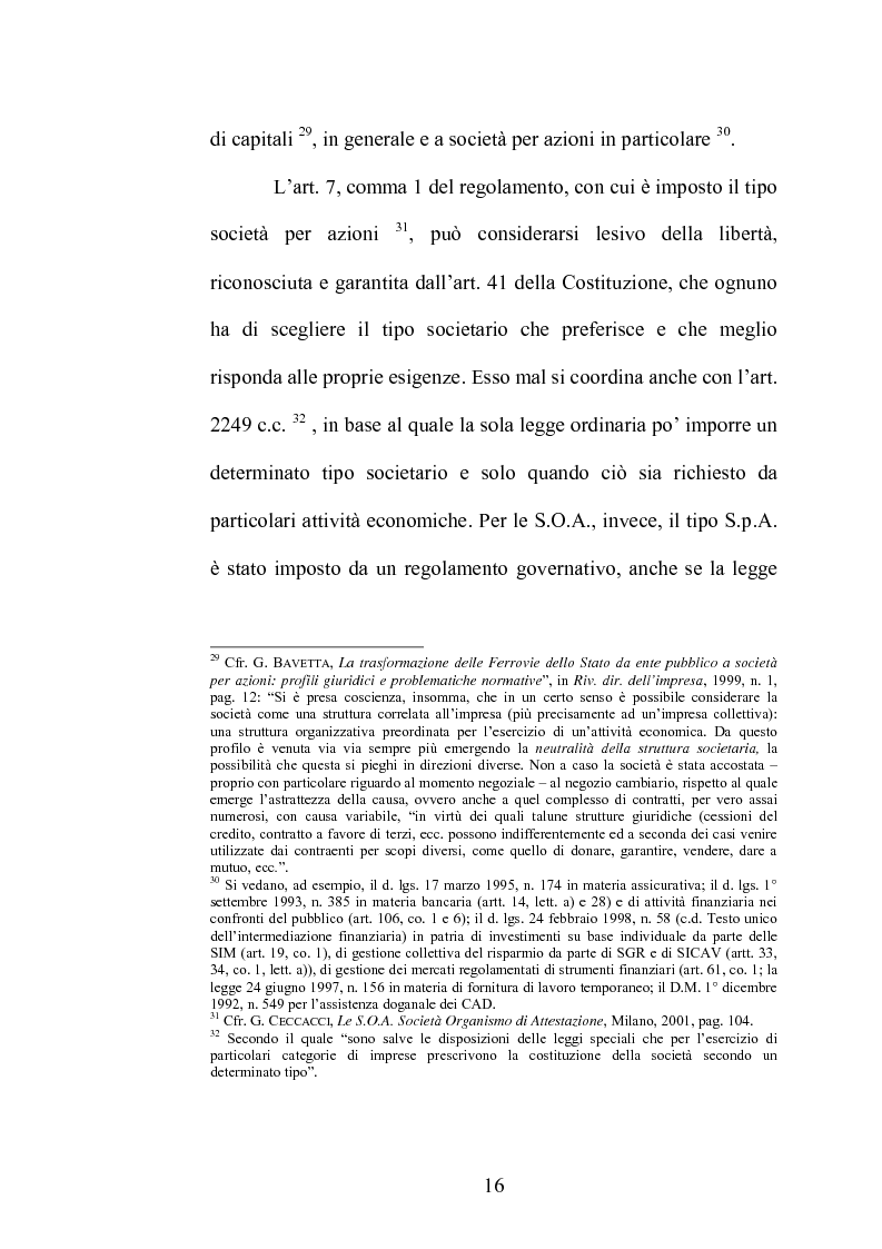 Anteprima della tesi: Le S.O.A. (Società Organismi di Attestazione), Pagina 13