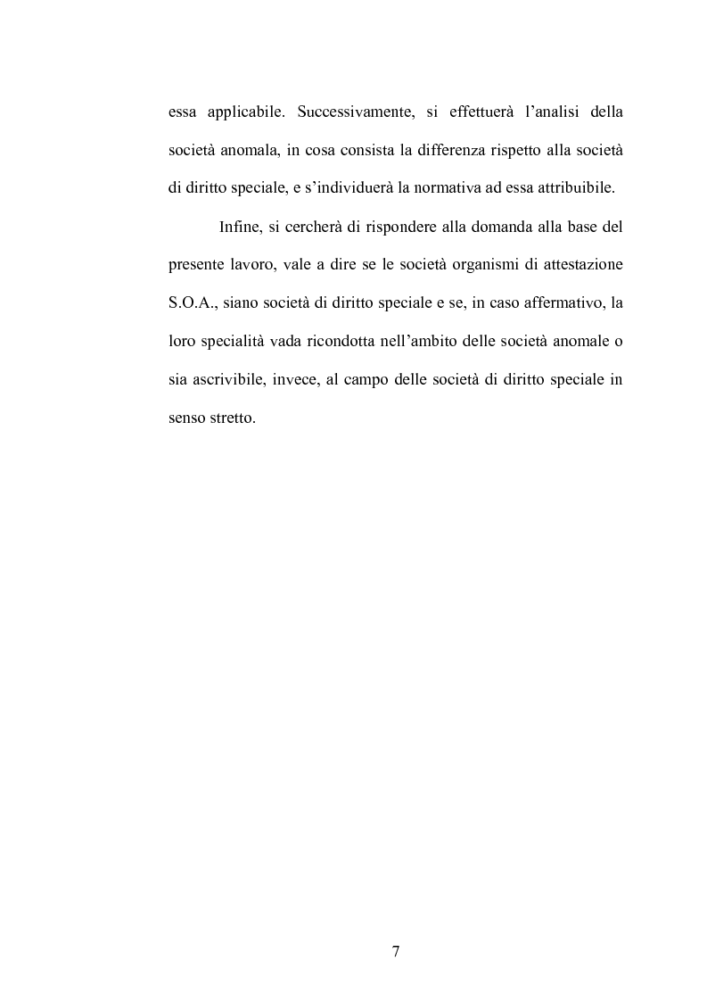 Anteprima della tesi: Le S.O.A. (Società Organismi di Attestazione), Pagina 4