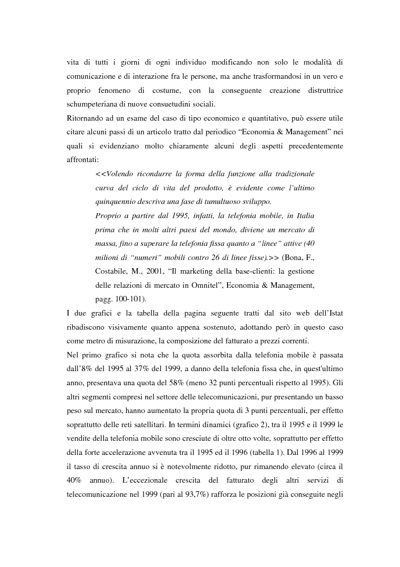 Anteprima della tesi: Strategie di sviluppo e competizione nel settore della comunicazione mobile, Pagina 6
