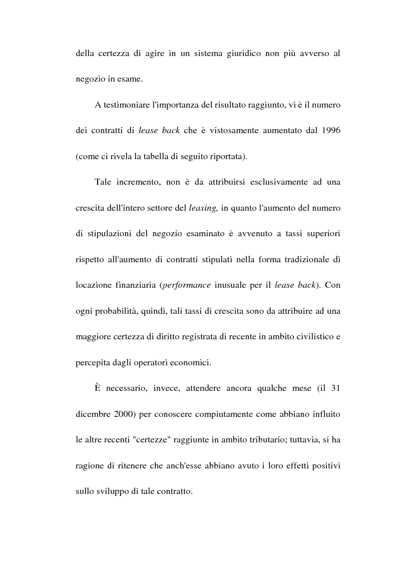Anteprima della tesi: Profili giuridici del sale and lease back, Pagina 4