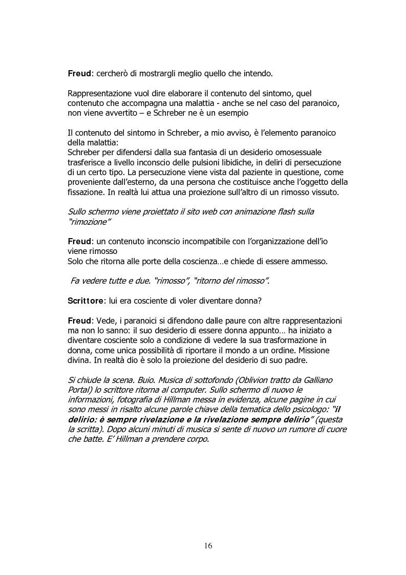 Anteprima della tesi: Analisi di un delirio. Intorno a Schreber, Pagina 15