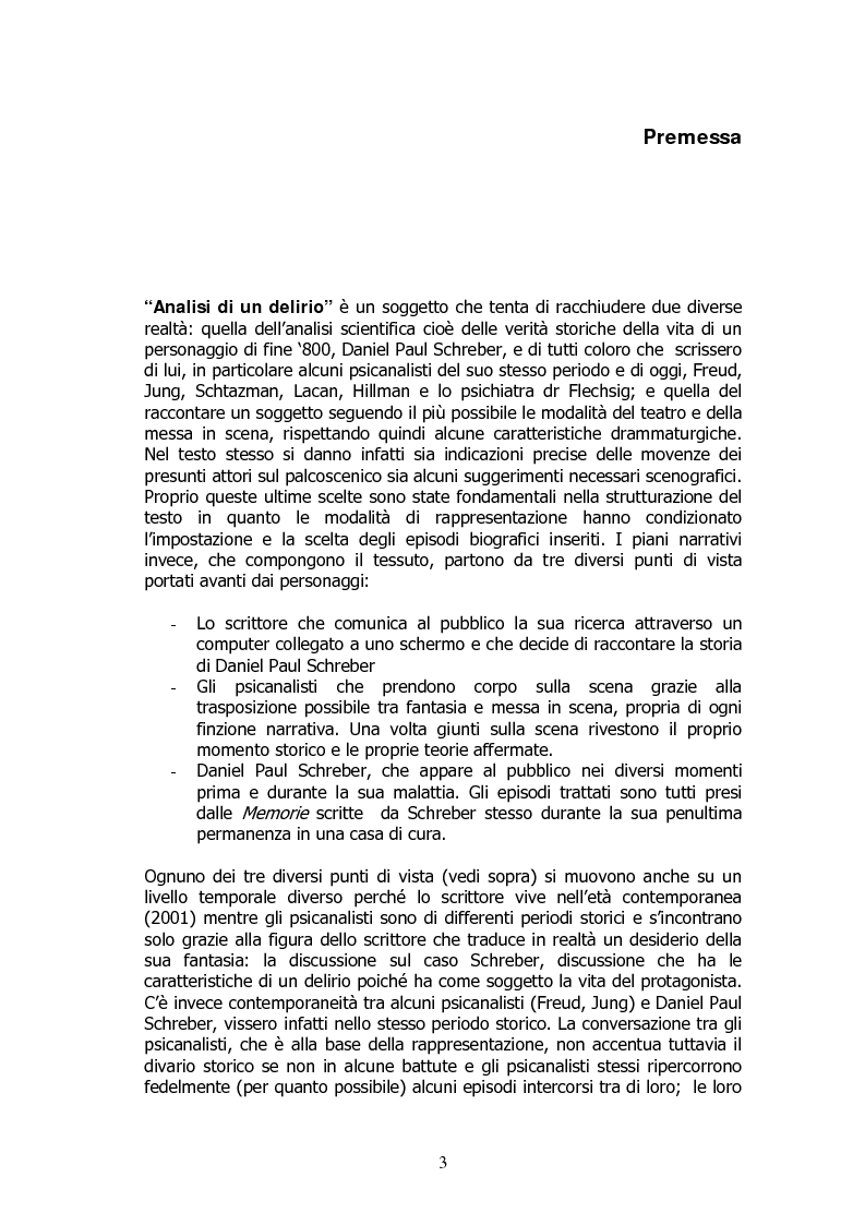 Anteprima della tesi: Analisi di un delirio. Intorno a Schreber, Pagina 2