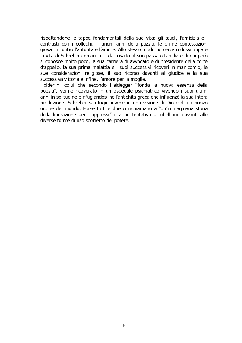 Anteprima della tesi: Analisi di un delirio. Intorno a Schreber, Pagina 5