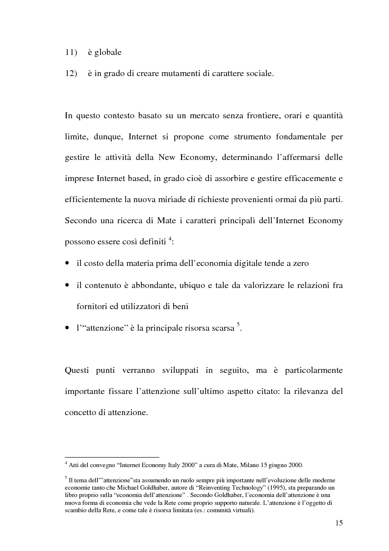 Anteprima della tesi: Rafforzare l'efficacia delle imprese Internet based attraverso l'Electronic Customer Relationship Management, Pagina 14