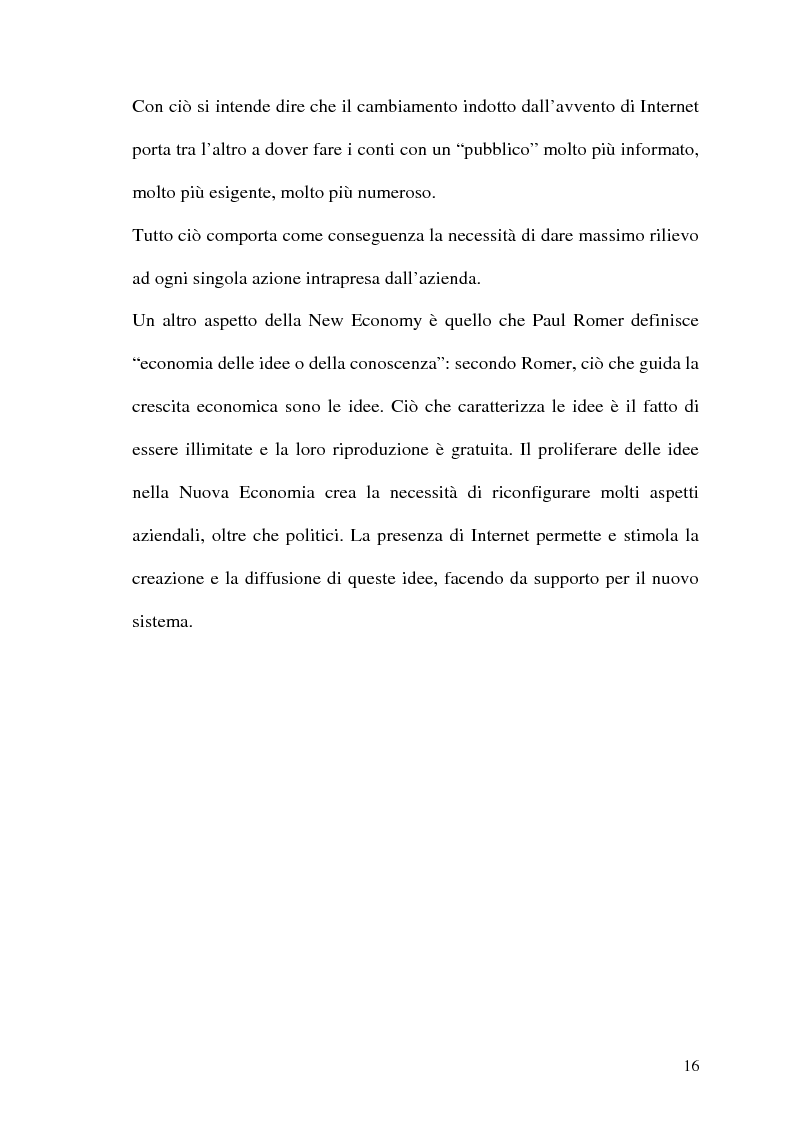 Anteprima della tesi: Rafforzare l'efficacia delle imprese Internet based attraverso l'Electronic Customer Relationship Management, Pagina 15