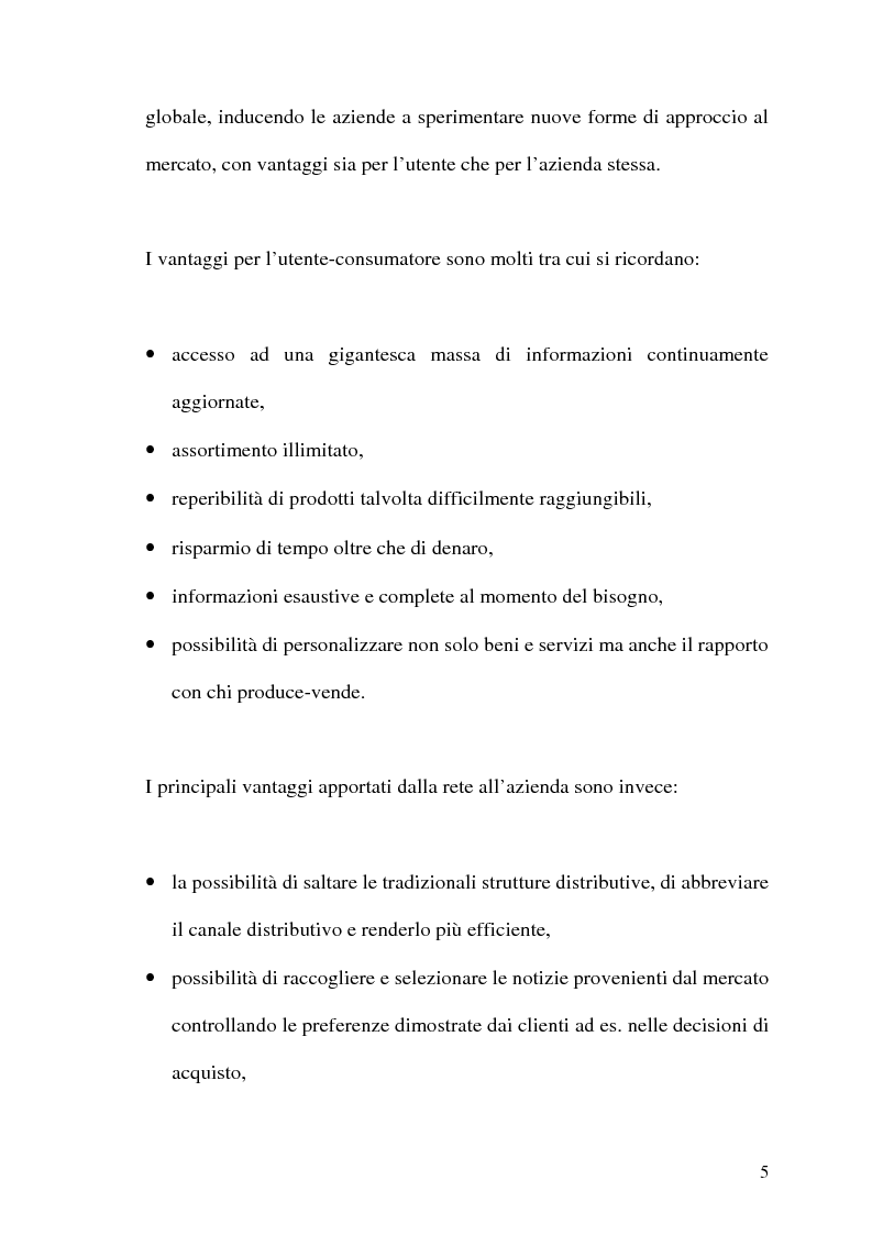 Anteprima della tesi: Rafforzare l'efficacia delle imprese Internet based attraverso l'Electronic Customer Relationship Management, Pagina 4