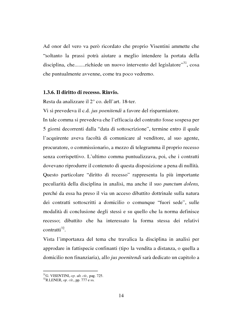 Anteprima della tesi: La vendita porta a porta, Pagina 14