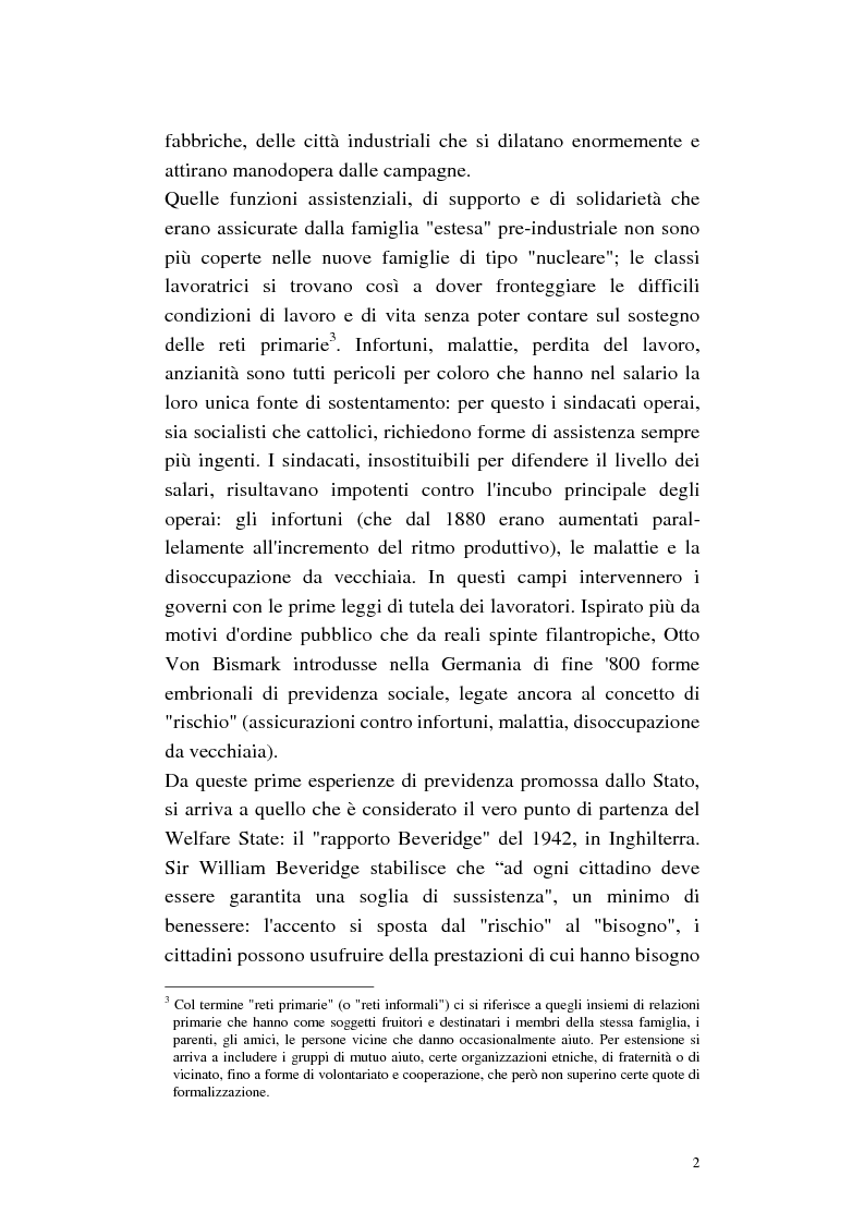 Anteprima della tesi: La cura di comunità come modello operativo di un nuovo sistema dei servizi: uno studio di caso, Pagina 6
