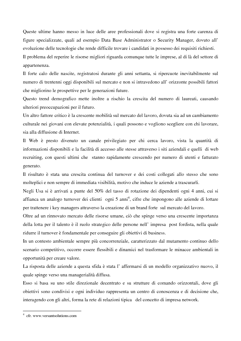 Anteprima della tesi: L'evoluzione della comunicazione per la gestione delle risorse umane: l'employer branding, Pagina 2