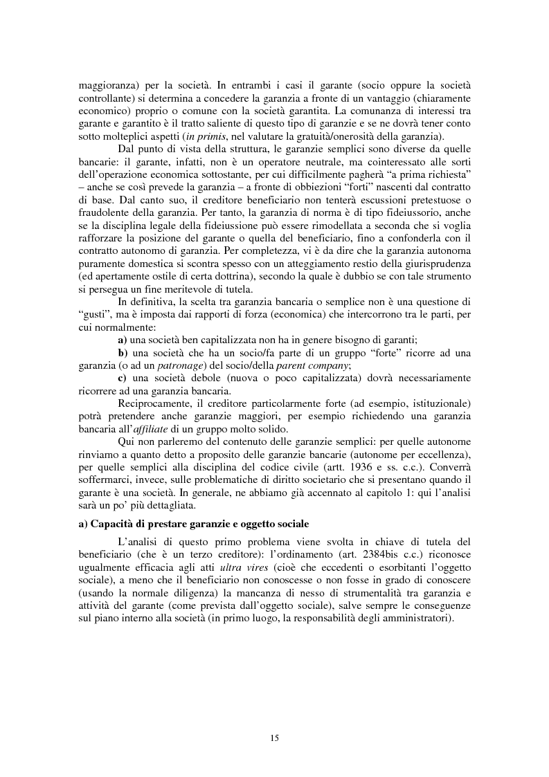 Anteprima della tesi: Le garanzie personali nel diritto civile italiano e nel diritto del commercio internazionale, Pagina 11