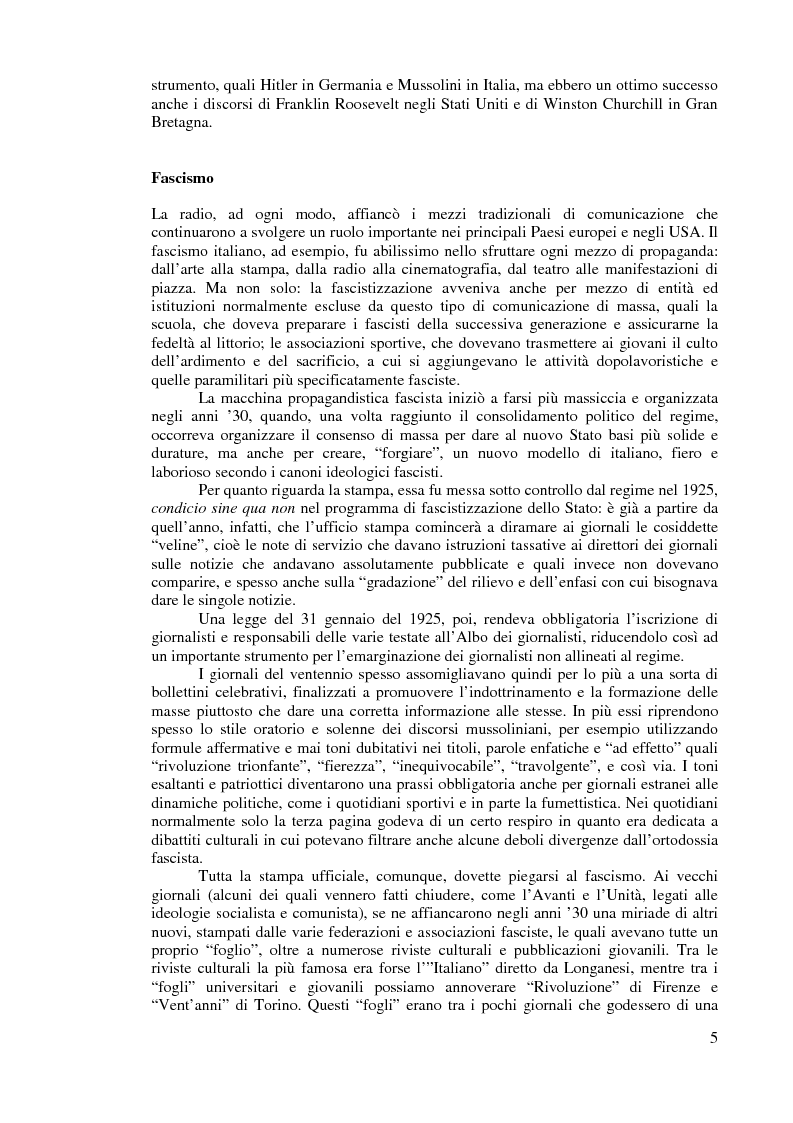 Anteprima della tesi: Comunicazione politica e processo elettorale: uno studio sulle elezioni del 1996 e del 2001, Pagina 4