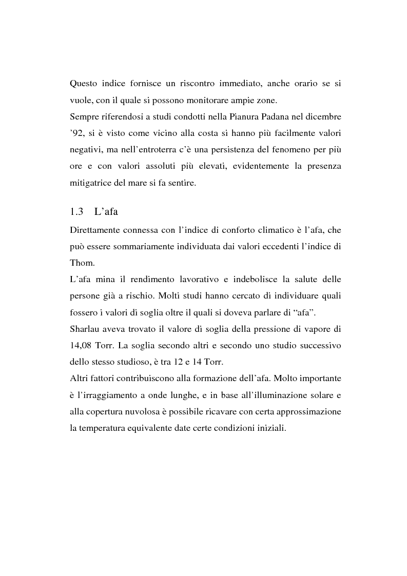 Anteprima della tesi: Fattori meteorologici: impatto su qualità della vita e salute, Pagina 11