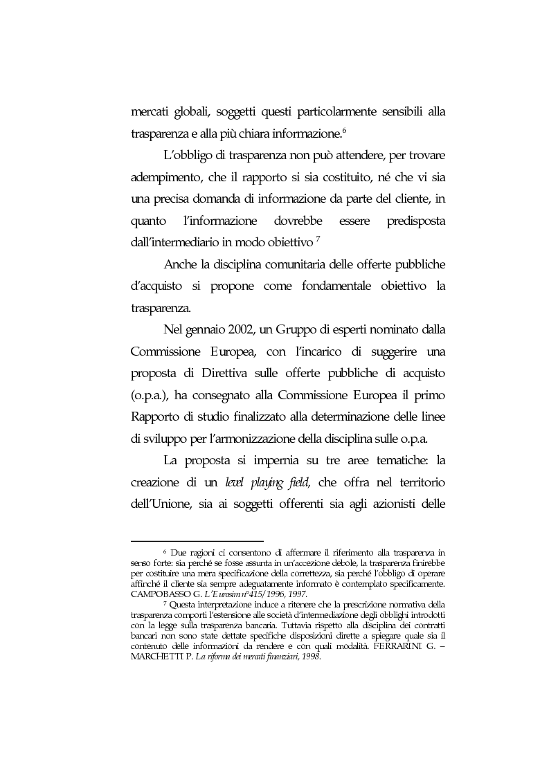 Anteprima della tesi: Obblighi di comportamento e responsabilità degli intermediari finanziari, Pagina 13