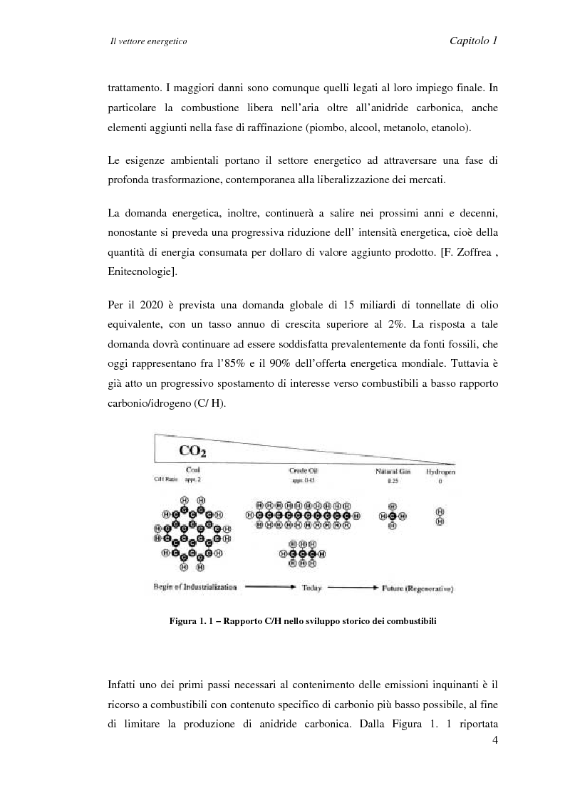 Anteprima della tesi: Idrogeno come combustibile nei motori a combustione interna, Pagina 8