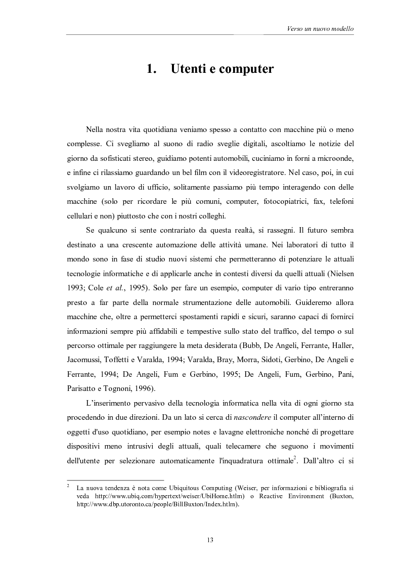 Anteprima della tesi: Valutare i sistemi flessibili: un approccio globale alla HCI, Pagina 5