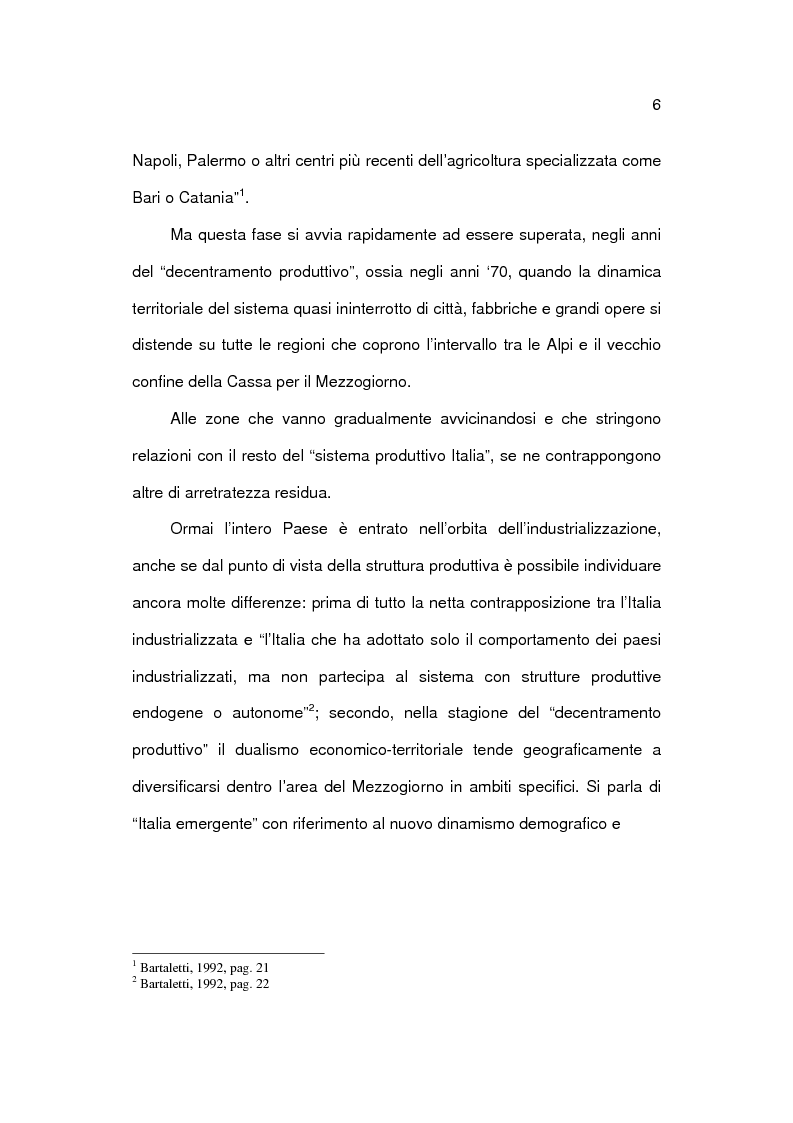 Anteprima della tesi: Analisi socioeconomica e demografica dei 4 grandi comuni del Mezzogiorno, Pagina 6