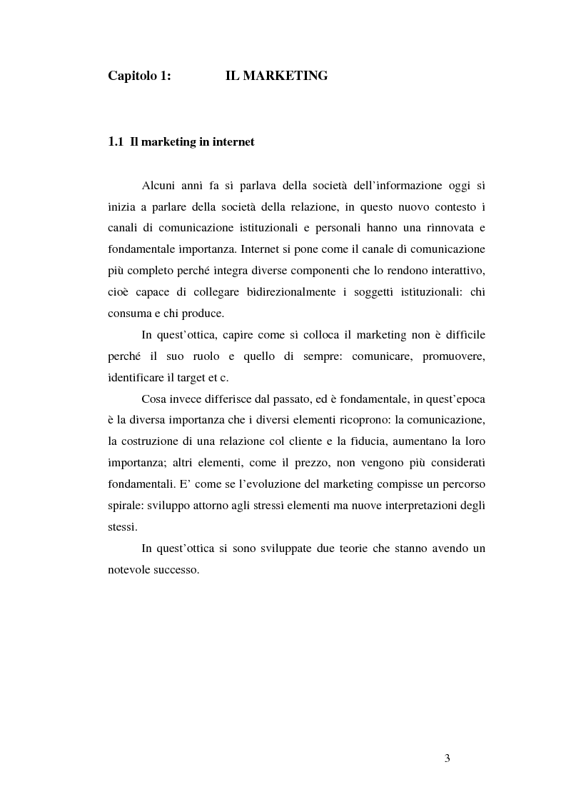 Anteprima della tesi: Marketing, comunicazione e contesti culturali in Internet, Pagina 3