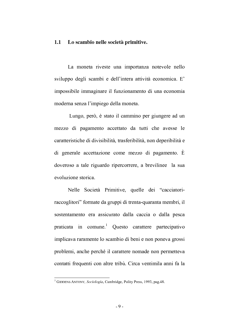 Anteprima della tesi: La politica monetaria nella Unione Europea, Pagina 7