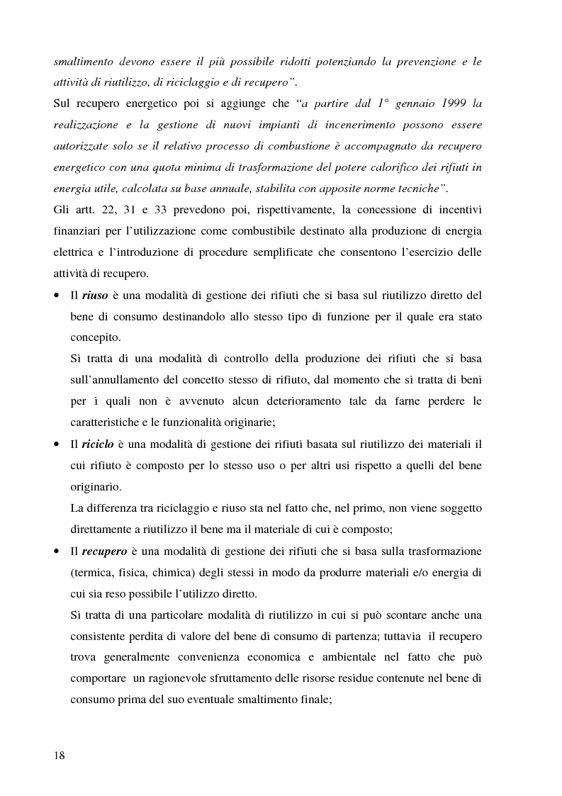 Anteprima della tesi: Valutazione ambientale ed economica del fine vita di un computer, Pagina 14